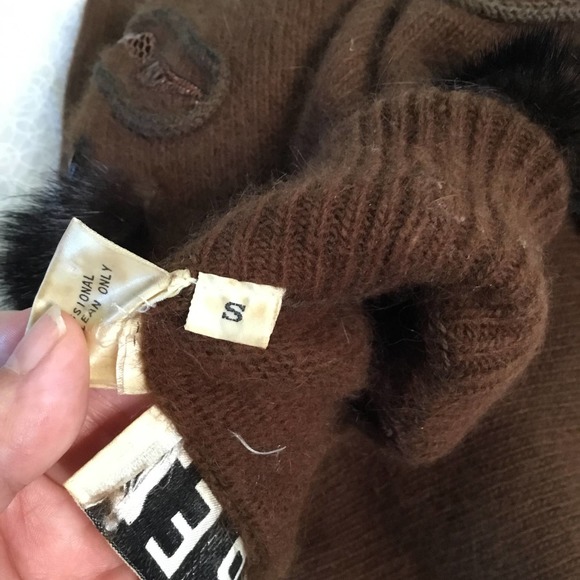 Vintage Erez Wool angora fur sweater - Picture 7 of 10